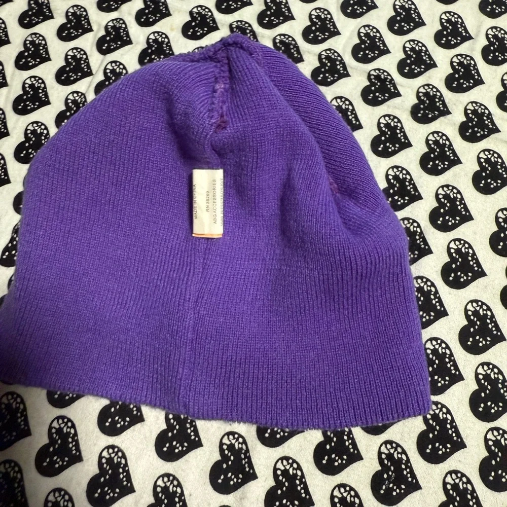 Nickelodeon girls winter hat purple pink #460/12tt